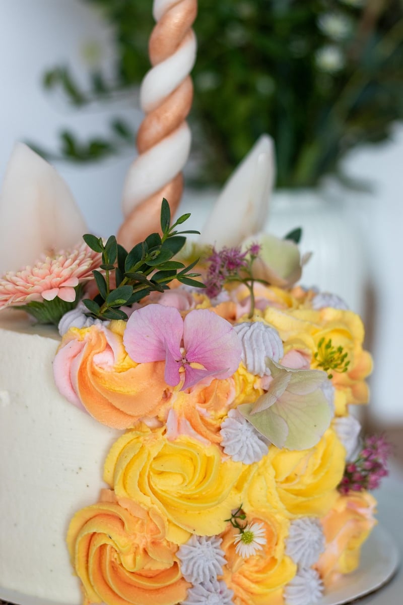 Unicorn desserts