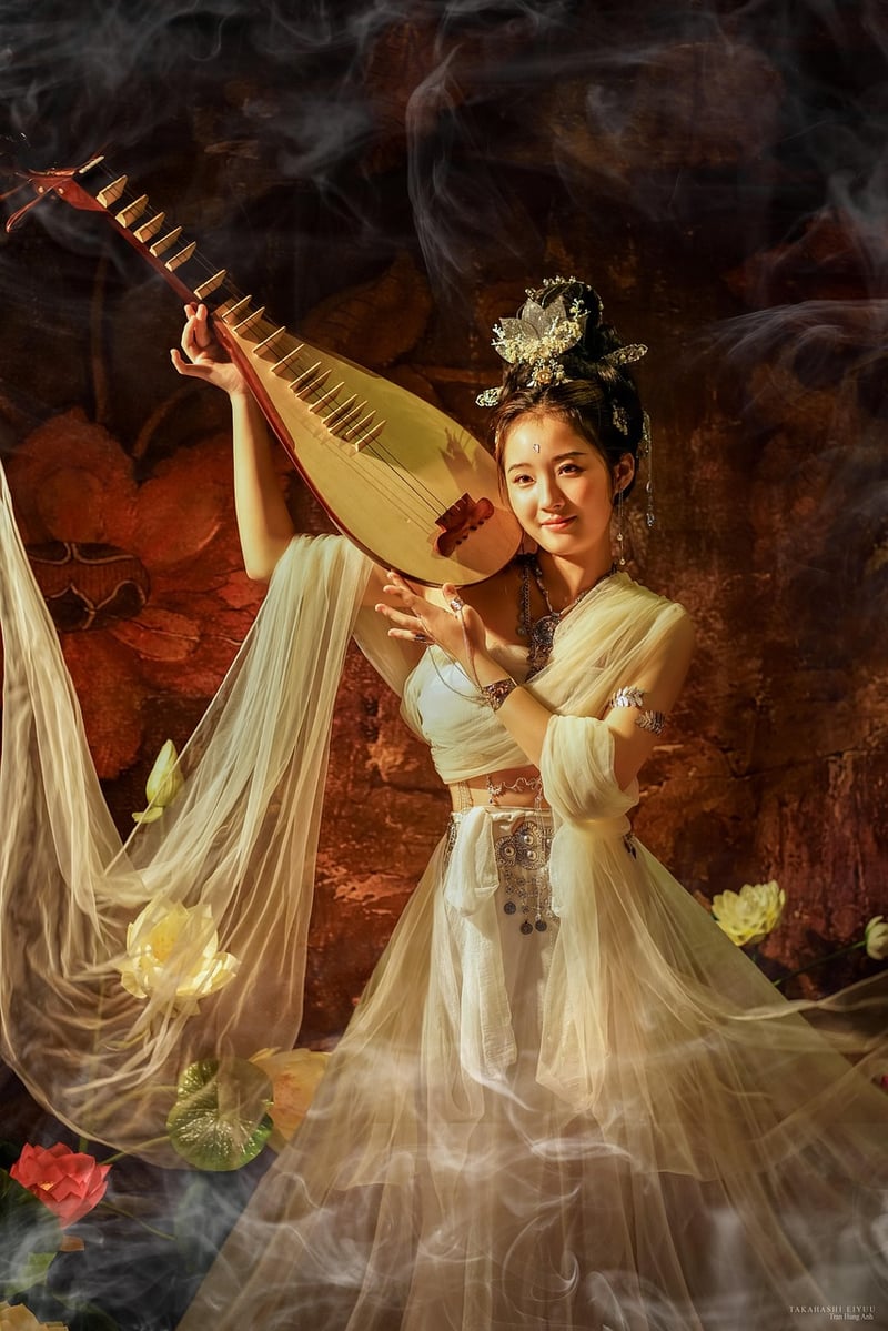 Medieval Lute Player